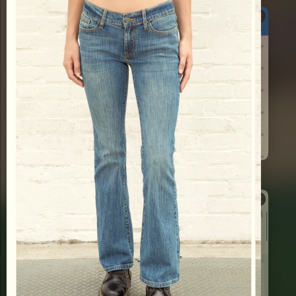 SOLD  low rise flare jeans